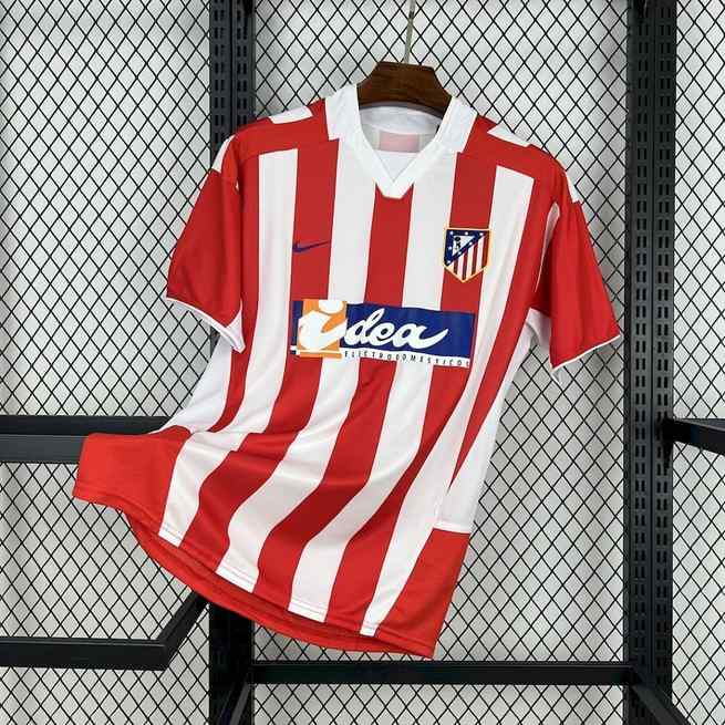 02-03 Retro Atletico Madrid Home Kit S-XXL