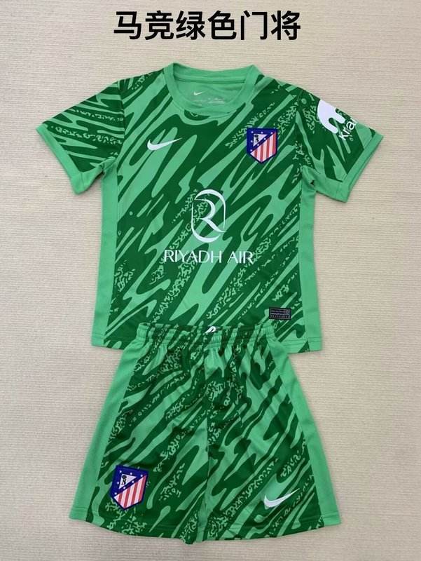 24-25 A MAD Green goalkeeper adult and kid kit