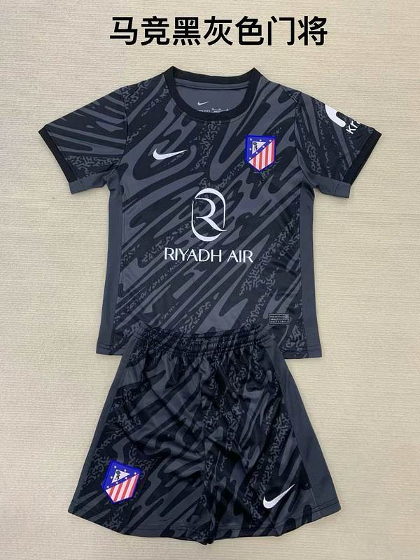 24-25 A MAD black goalkeeper adult and kid kit