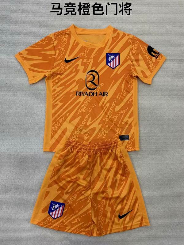 Ensemble de football enfant 24-25 A MAD orange gardien et