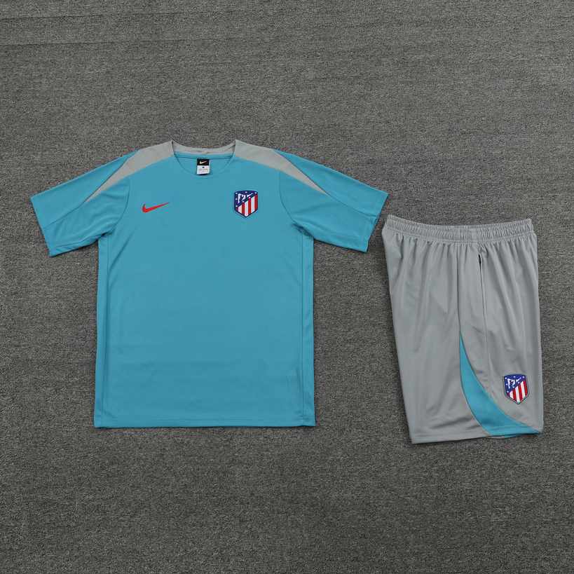 24-25 AT MAD blue cotton training suit