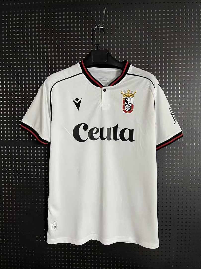 2026/27 AD Ceuta FC White Home Soccer Jersey S-4XL