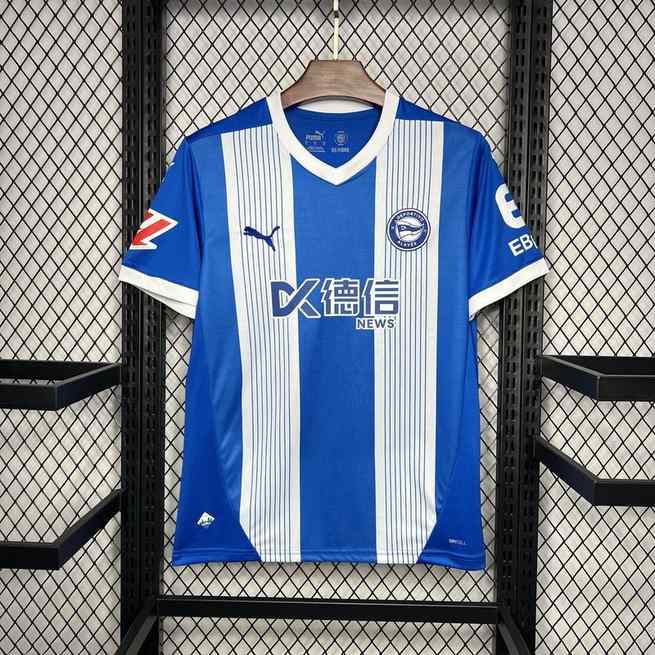 24-25 Deportivo Alaves home soccer jersey