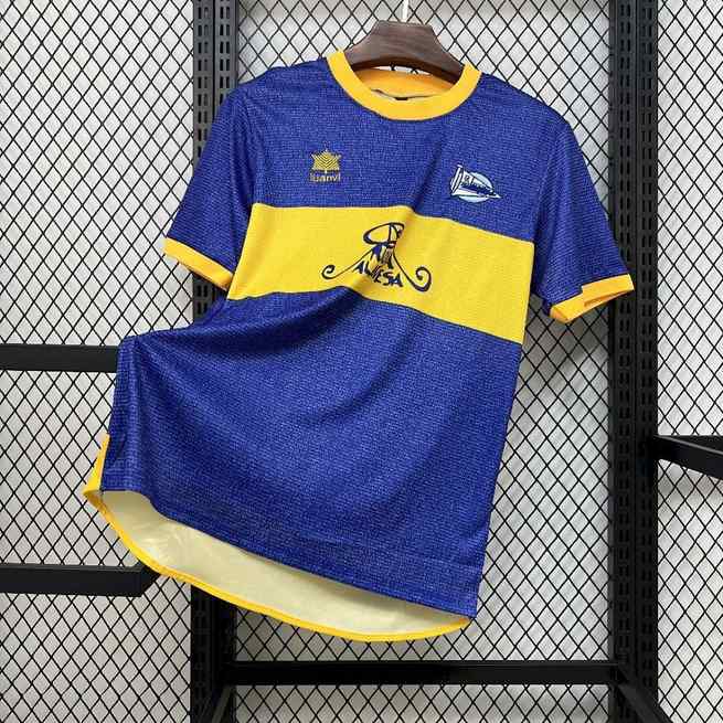 Retro Deportivo Alaves 2000/01 Champions League Final Jersey