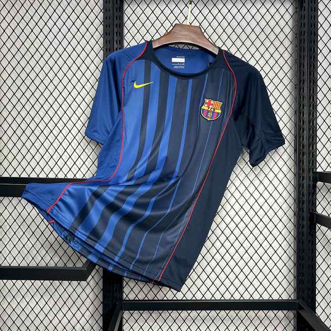 04-05 BAR away blue retro jersey