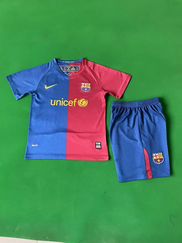 08-09 BAR home UCL version retro kid kit