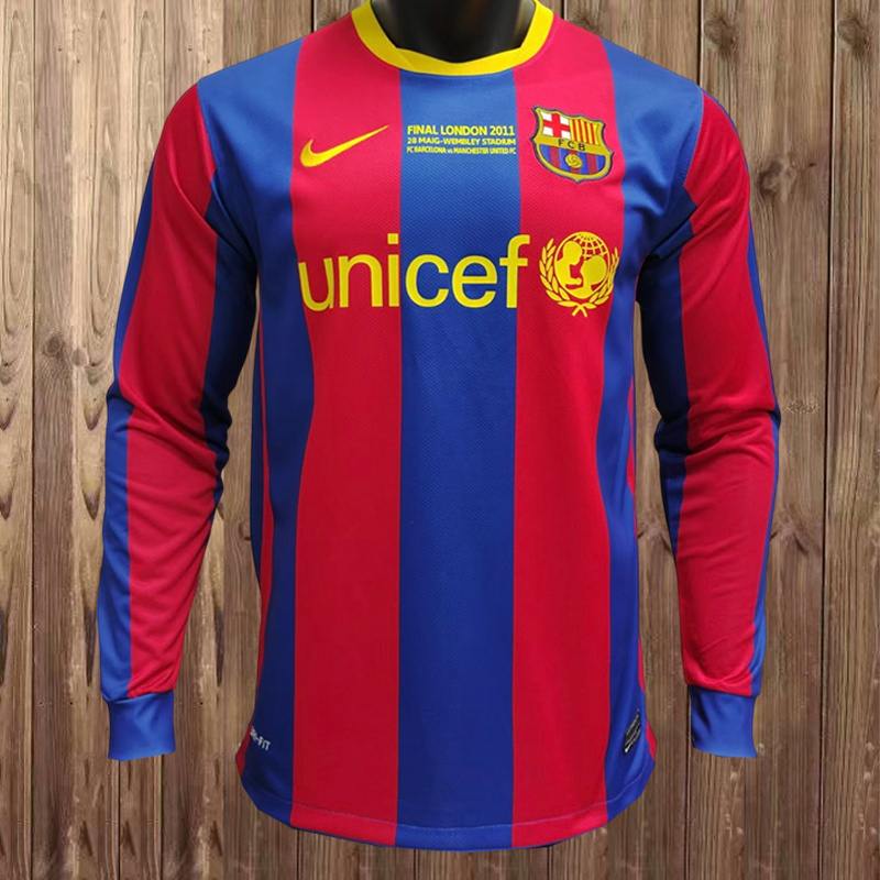 10-11 BAR home retro long sleeve jersey