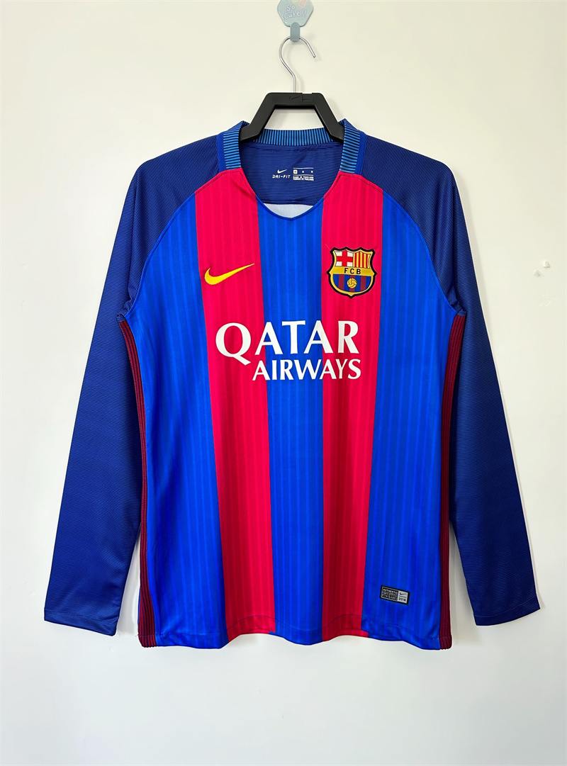16-17 BAR home retro long sleeve jersey