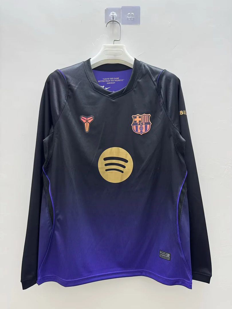 Maillot de football Barcelona — 2026/27 · Extérieur · Manches longues · tailles S–4XL