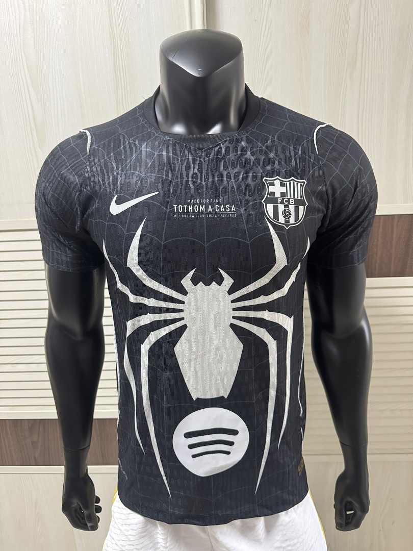 Maillot de football Barcelona Spider spécial — 2026/27 · Version joueur · tailles S–2XL