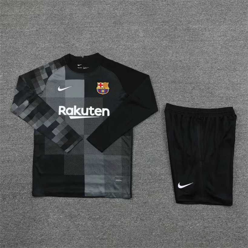 21-22 BAR black goalkeeper long sleeves