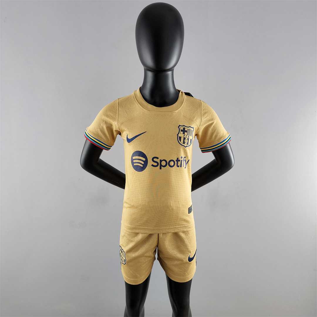 22-23 BAR away kids kit