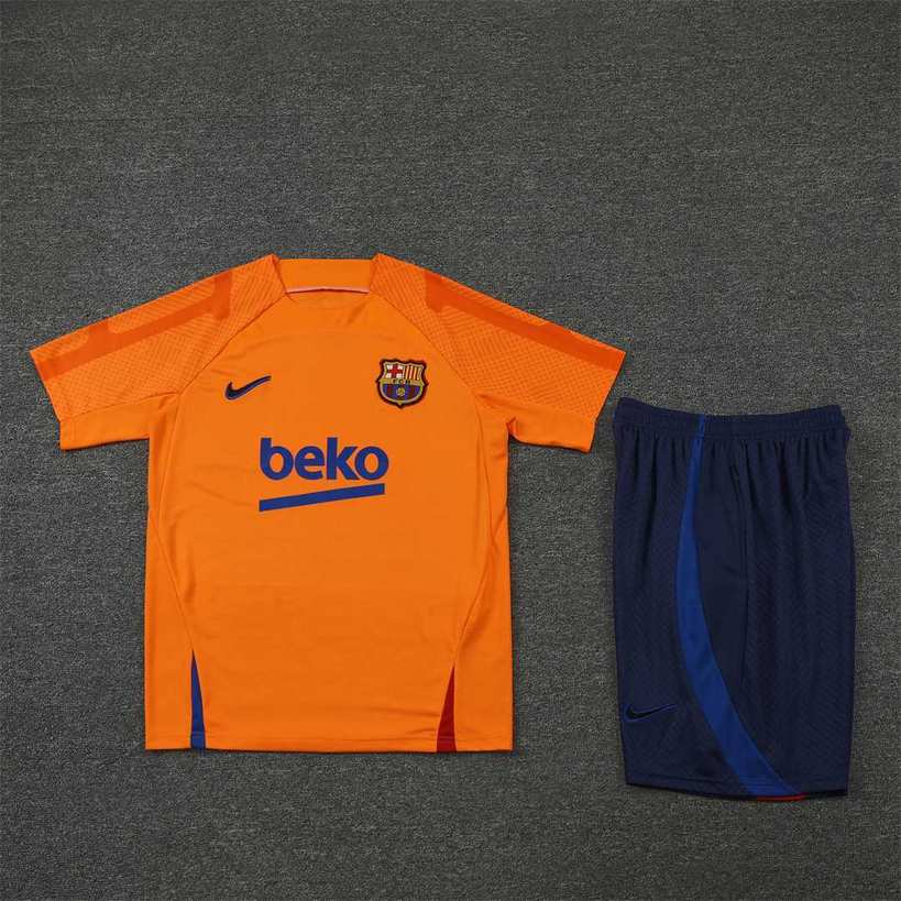 22-23 BAR training suit short sleeve kit orange