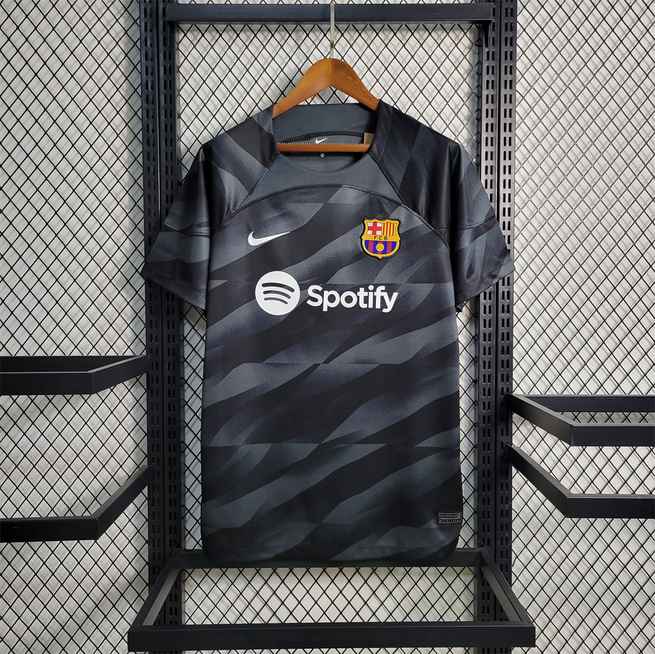 23-24 BAR Black and Gray Goalkeeper