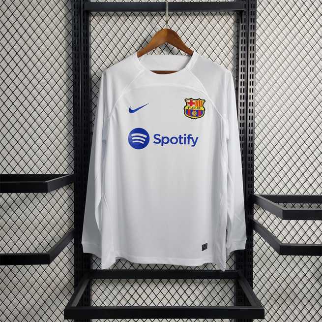 23-24 BAR away white Long Sleeves