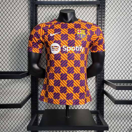 23-24 BAR orange and brown Training player version