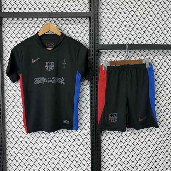24-25 BAR Black Travis Scott Edition Kids Kit
