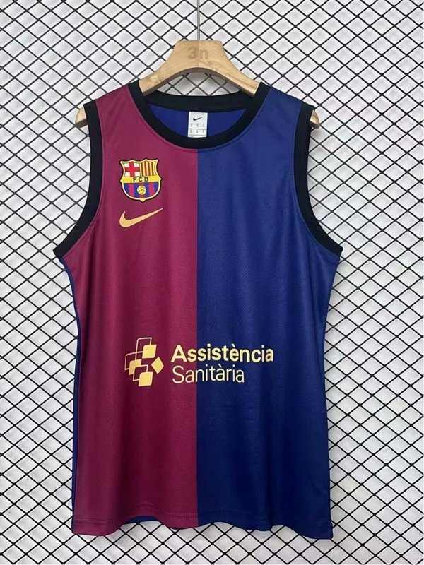 24-25 BAR Blue and Red Basketball Jersey