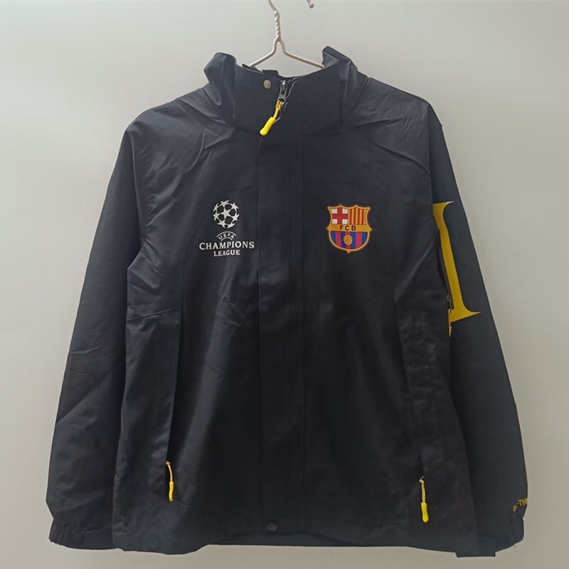 24-25 BAR Champion black windbreaker
