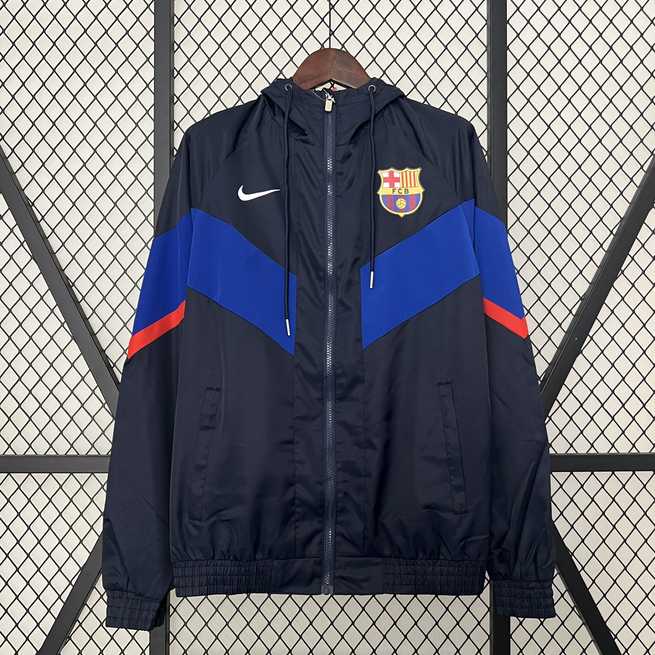 24-25 BAR Dark blue windbreaker