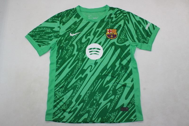 24-25 BAR Green Goalkeeper jersey