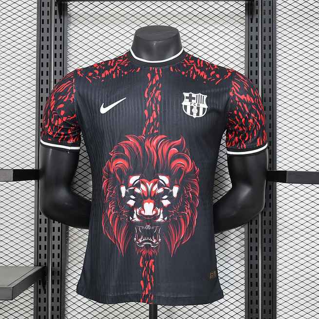 24-25 BAR Red and Black Special Player version Jersey