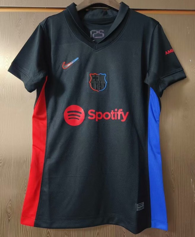 Maillot de football femme 24-25 BAR noir — Extérieur