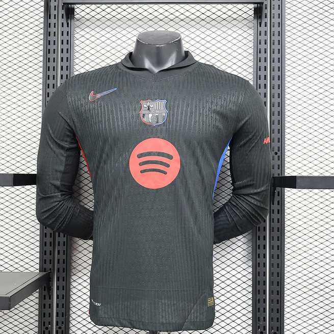 24-25 BAR away long sleeve player version jersey(Big Sponsor)