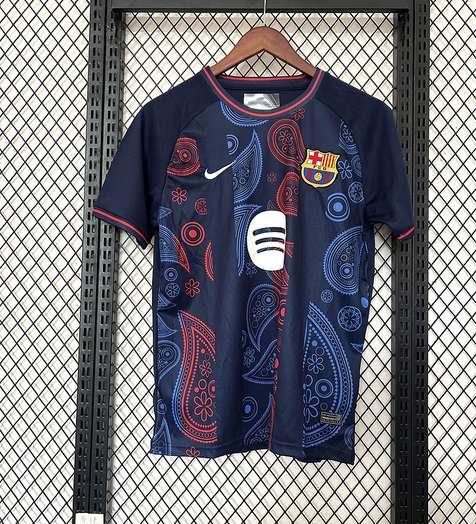 24-25 BAR blue and pink special jersey