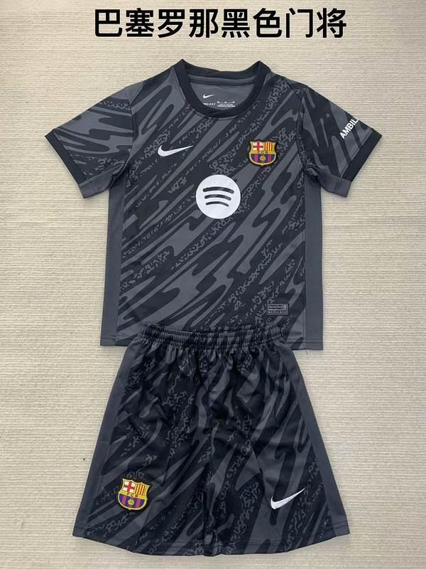 24-25 BAR gray goalkeeper klid kit and adult uniform