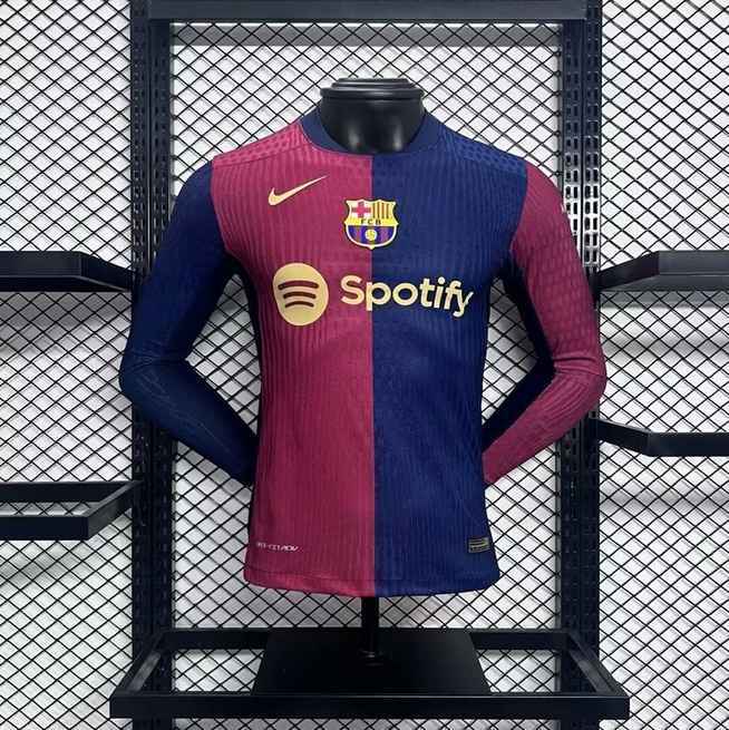 24-25 BAR home long sleeve player version jersey