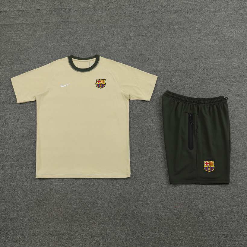 24-25 BAR yellow cotton training suit