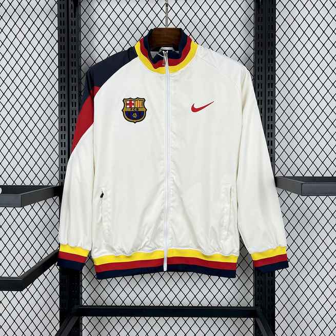 25-26 BAR 1899 white windbreaker