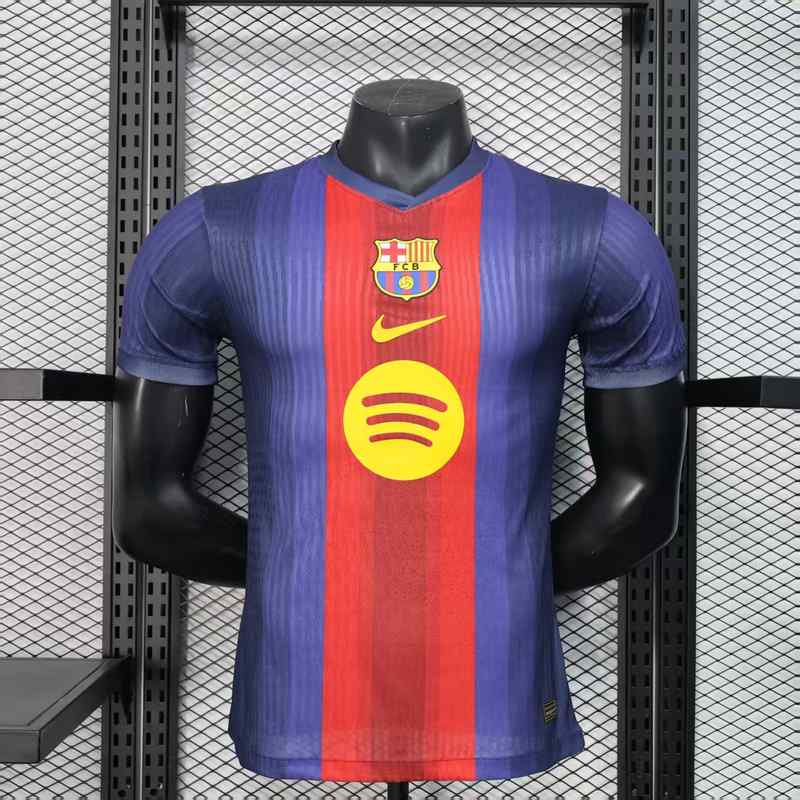 25-26 BAR blue and red special playr version jersey