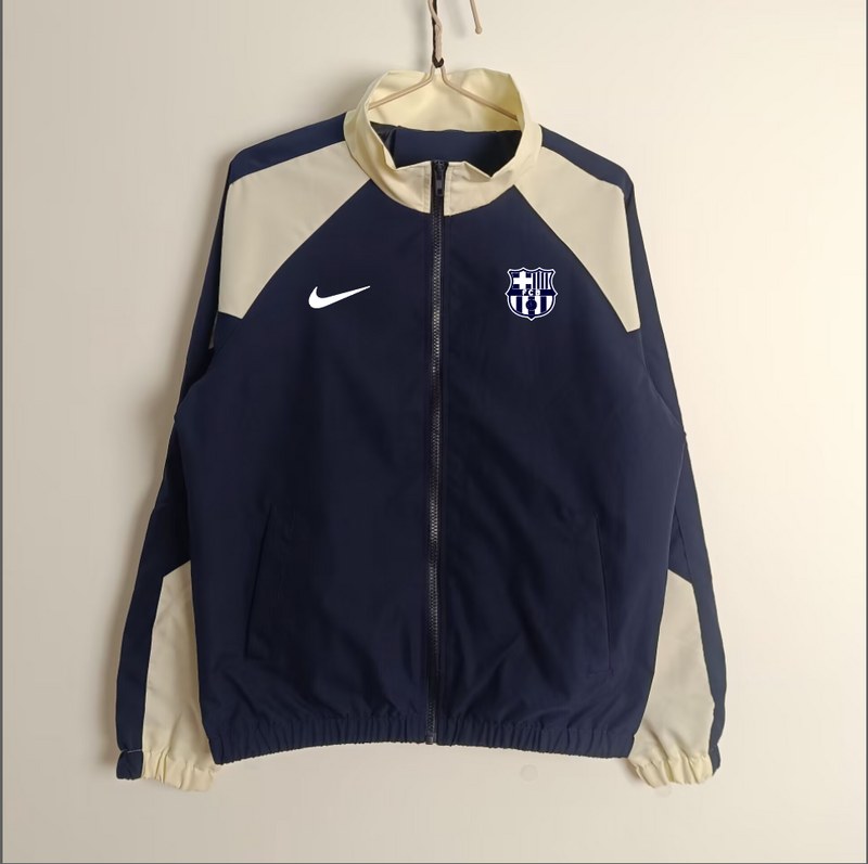 25-26 BAR dark blue windbreaker
