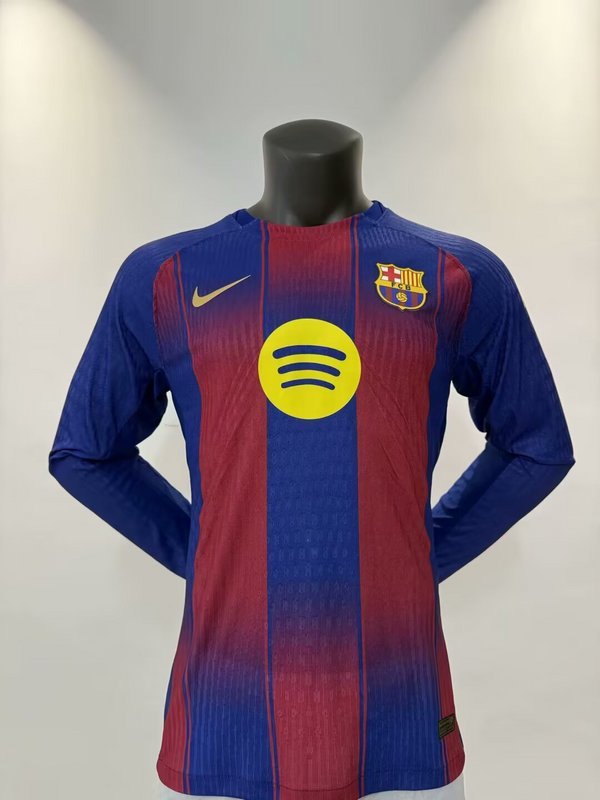 25-26 BAR home long sleeve player version jersey