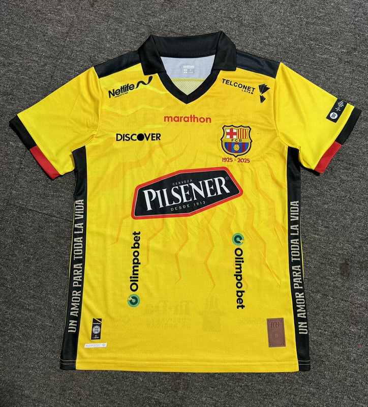 BAR 100TH yellow retro jersey
