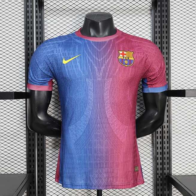 Maillot de football Barcelona bleu et rouge spécial — 2026/27 · Version joueur