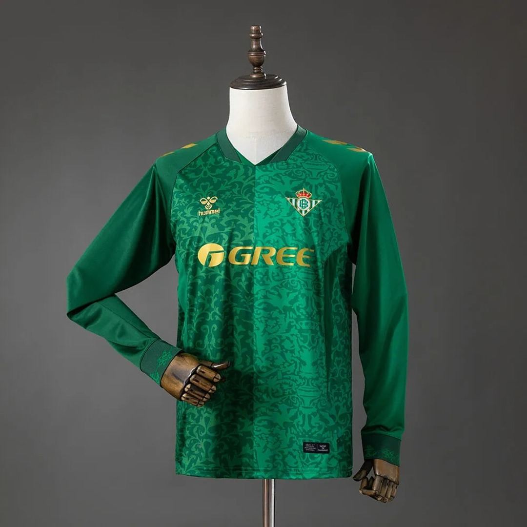Maillot de football Real Betis — 2026/27 · Extérieur · Manches longues · tailles S–4XL