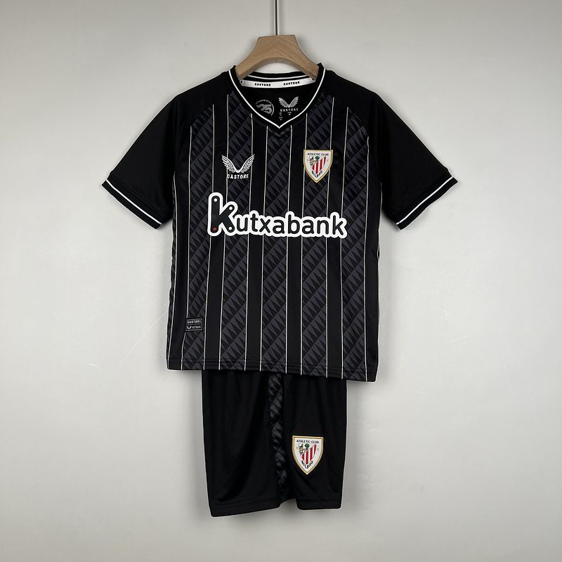 23/24 Kids Goalkeeper Athletic Bilbao Black size: 16-28