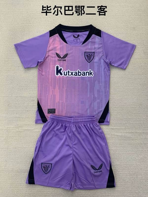 Ensemble de football enfant 24-25 Bilbao tenue et — Troisième maillot