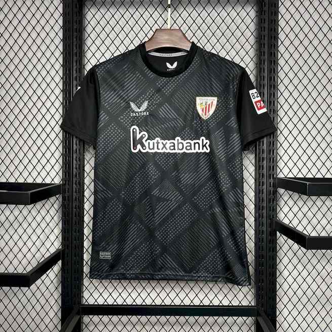 24-25 Bilbao black goalkeeper jersey