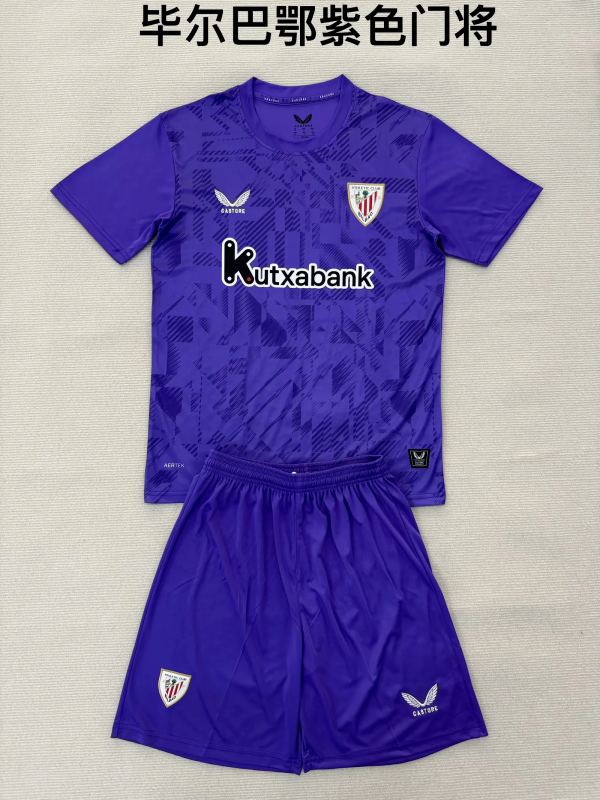 Ensemble de football enfant 25-26 Bilbao violet gardien