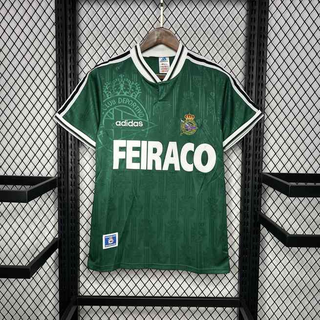 Maillot de football 99-00 Deportivo de La Coruña — Extérieur · Rétro