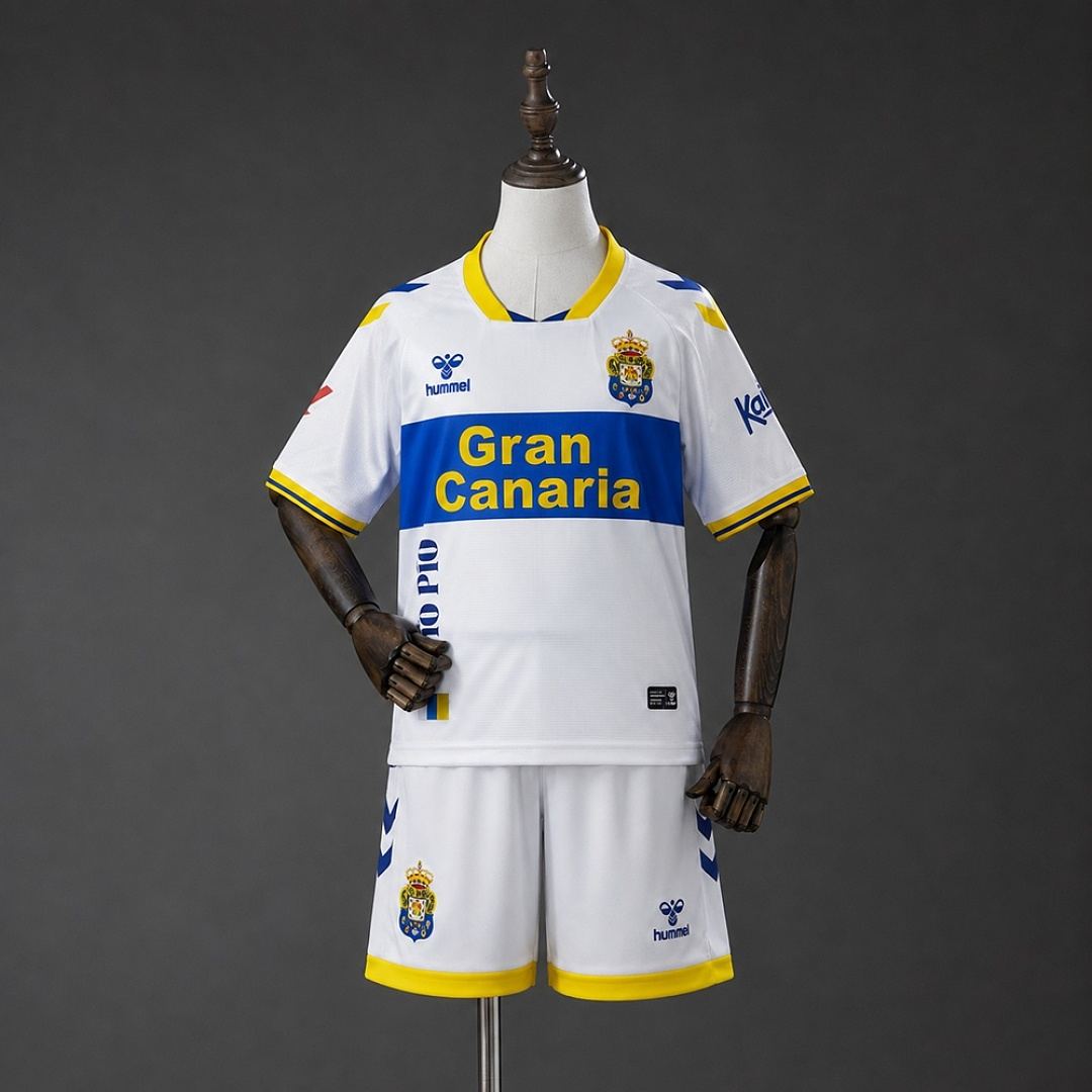Ensemble de football enfant Las Palmas — 2026/27 · Troisième maillot · tailles 16–28