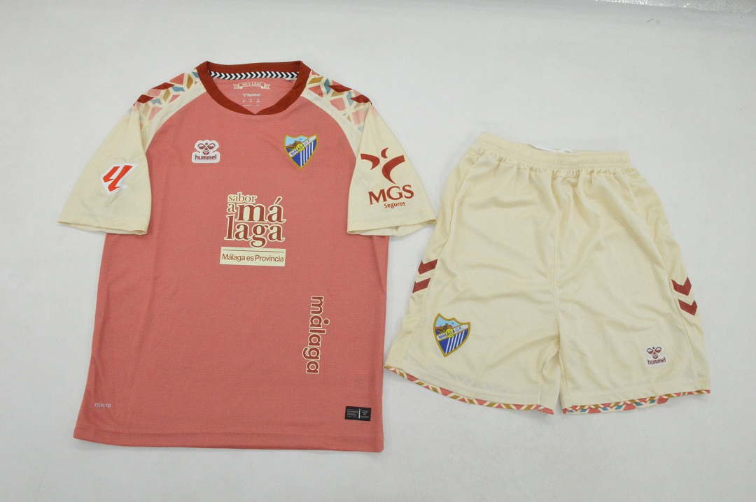 2026/27 Malaga CF Away Kids Kit Soccer Jersey 16-28