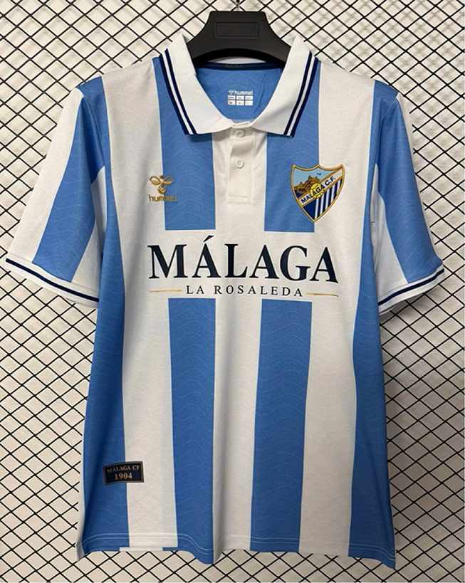 Maillot de football Malaga style streetwear — 2026/27 · Rétro · tailles S–4XL