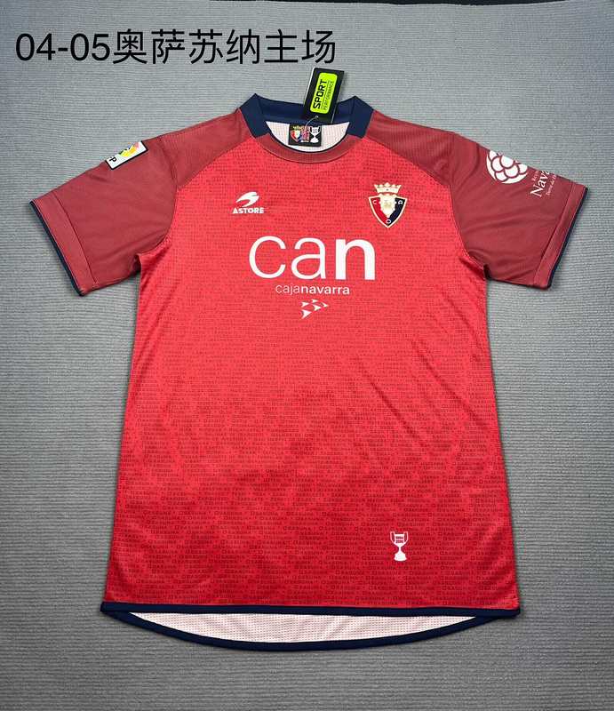 Maillot de football 04-05 Osasuna — Domicile · Rétro