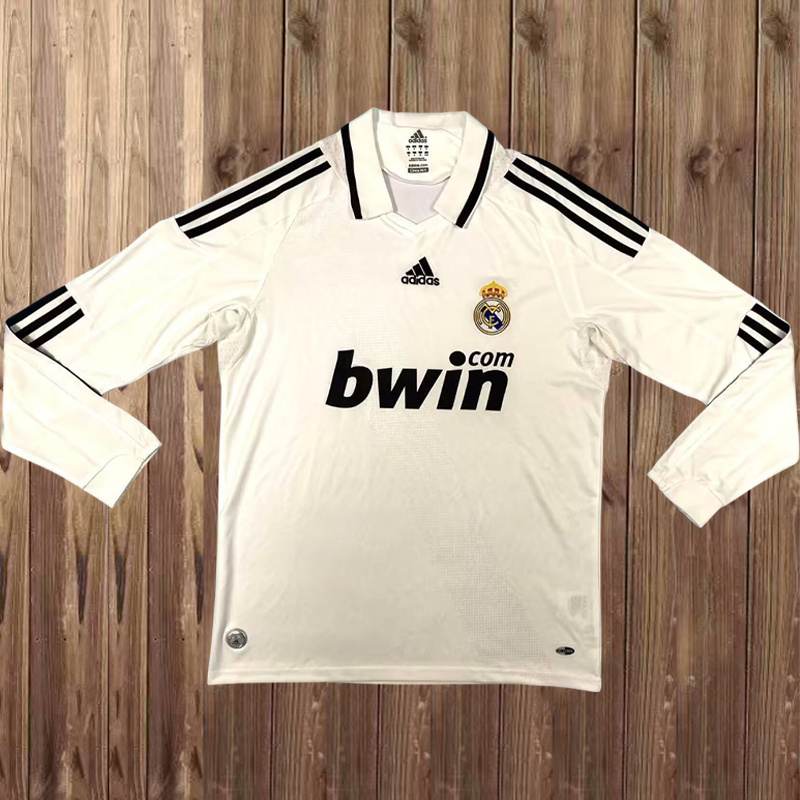 08-09 R MAD home long sleeve retro jersey
