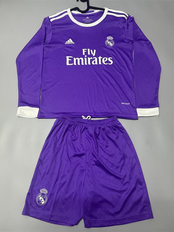16-17 R MAD away retro long sleeve kid kit